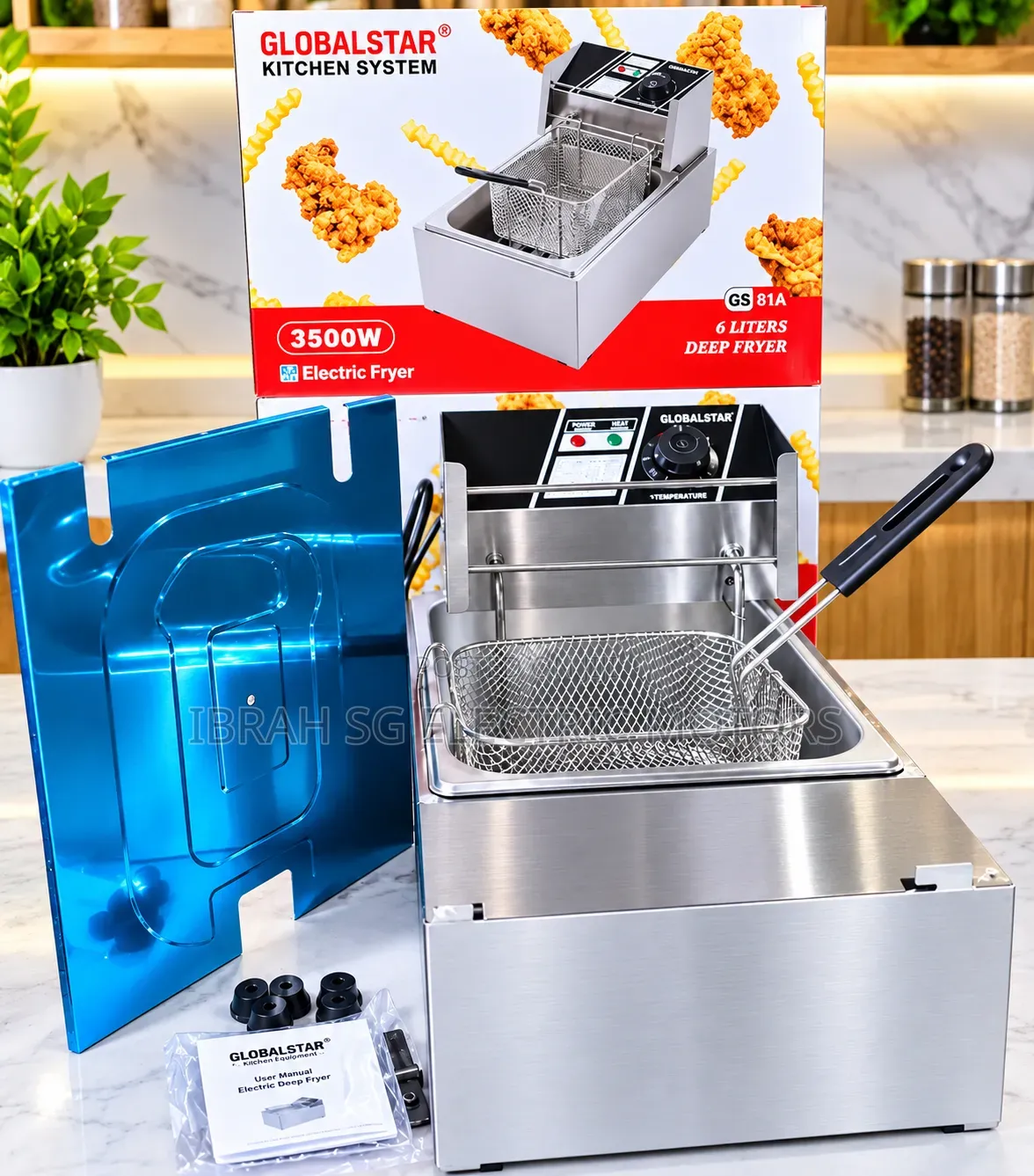 Global Star Electric Deep Fryer