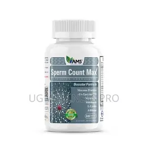 AMS Sperm Count Max Booster Formula 60 Veg Caps Male Health & Vitality