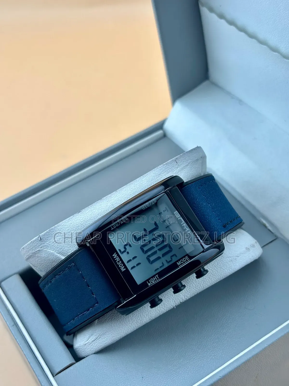 This Is a BNMI Digital Tank Series Square Electronic Wristwatch