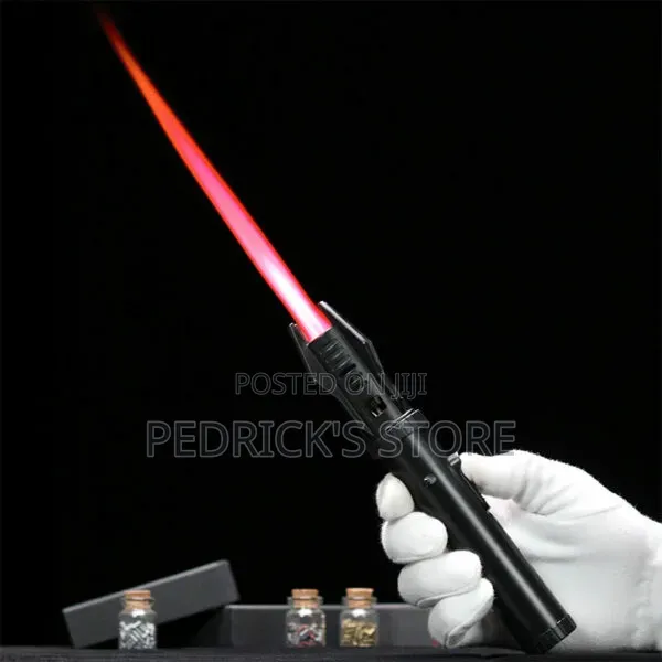 Refillable Windproof Torch Lighter – Durable Butane Jet Lighter