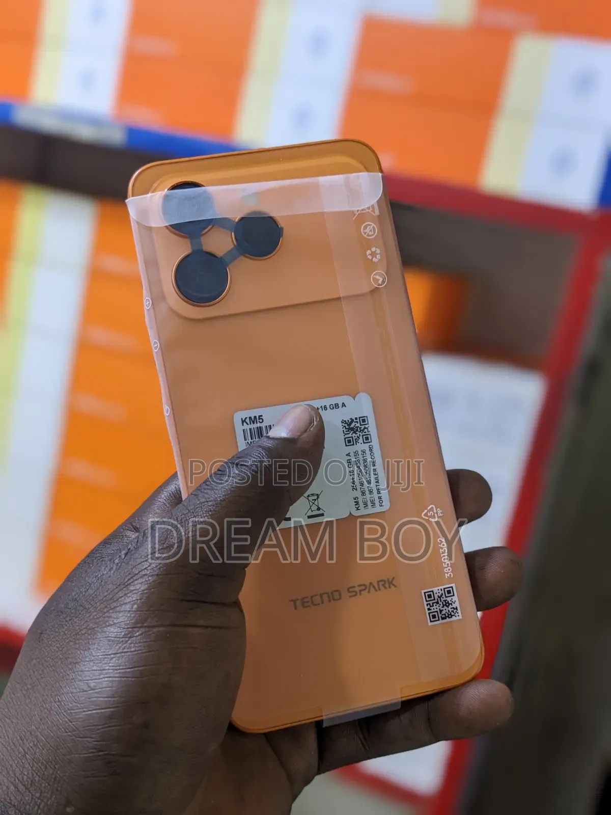 New Tecno Spark 40 256 GB Orange