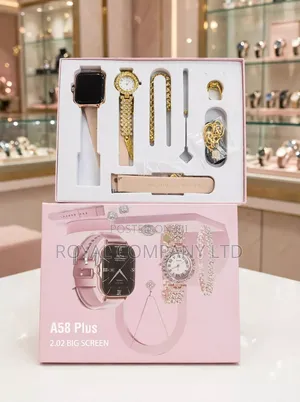 A58 Plus Smartwatch Combo