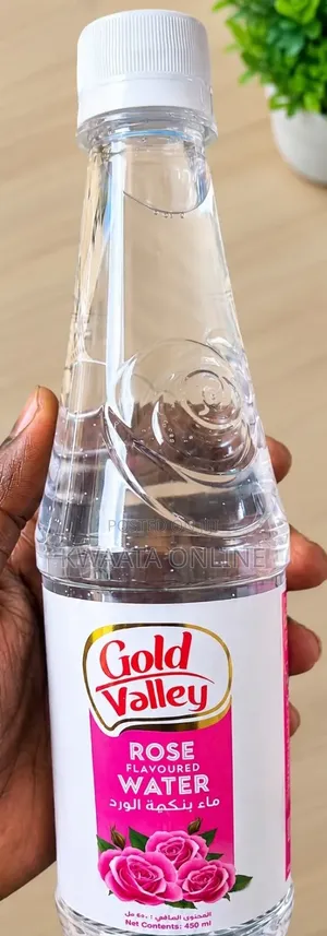 Gold Valley Rose Flavored Water, 450 Ml