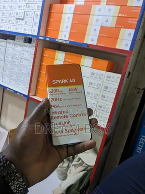 New Tecno Spark 40 256 GB Black