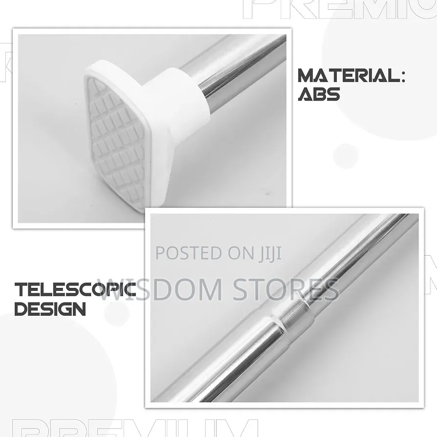 Stainless Steel Telescopic Tension Curtain Rod