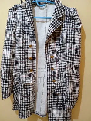 SHEIN Houndstooth Blazer + Skirt XS EU34 US2 Waist 24