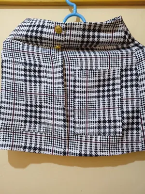 SHEIN Houndstooth Blazer + Skirt XS EU34 US2 Waist 24