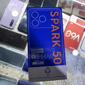 New Tecno Spark 50 128 GB Graphite