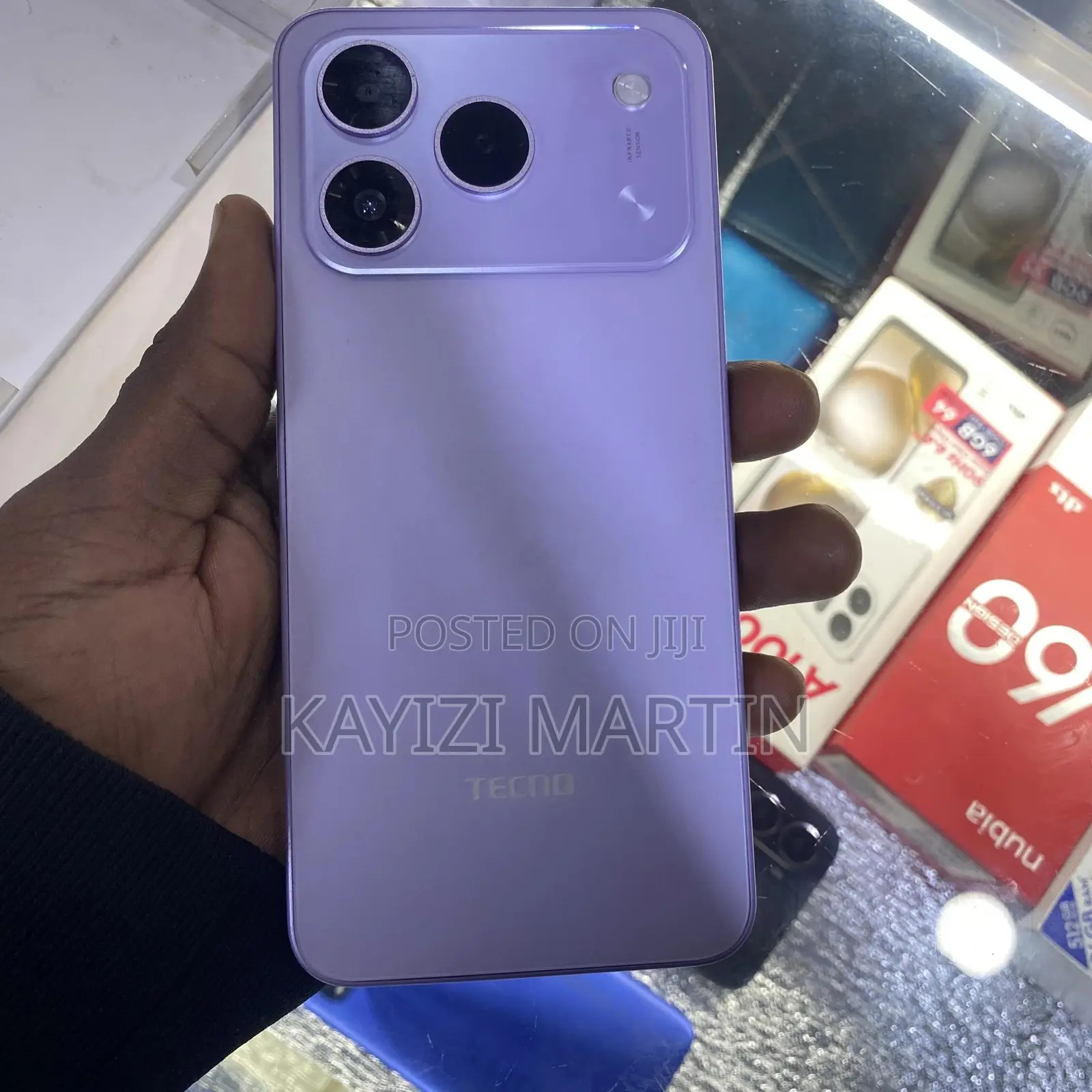 New Tecno Spark 50 128 GB Graphite