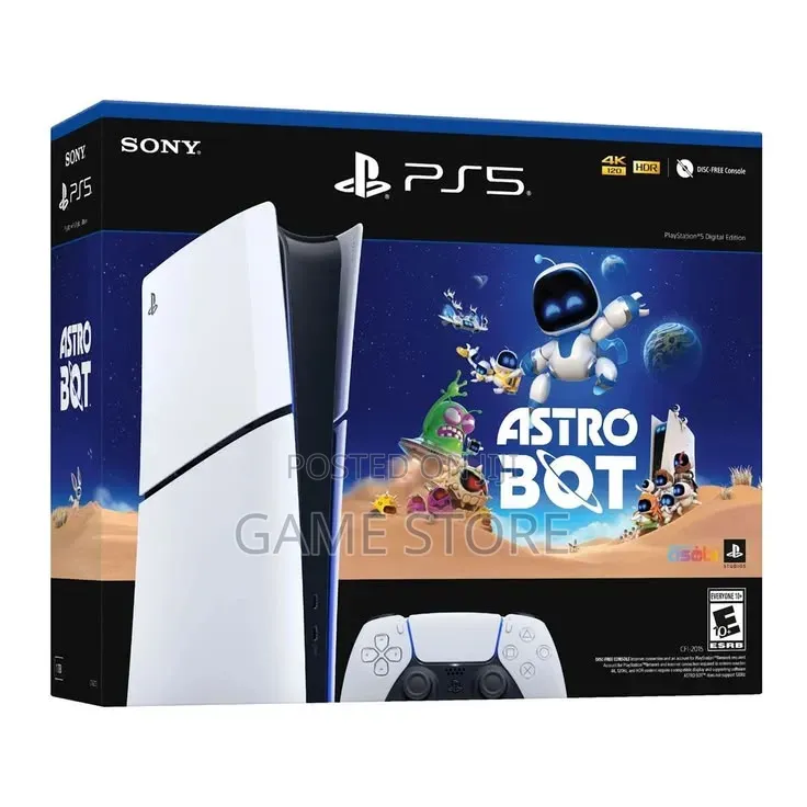 PS5 Slim Digital Brand New, Sealed – Kampala Boss Has Arrived!