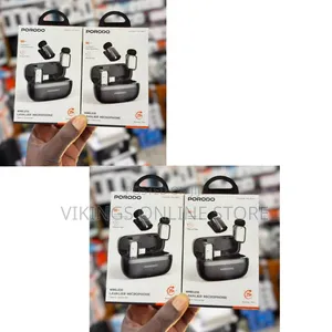 Wireless Lavalier Microphone With Type-C Connector ( PD-LFST188-BK)