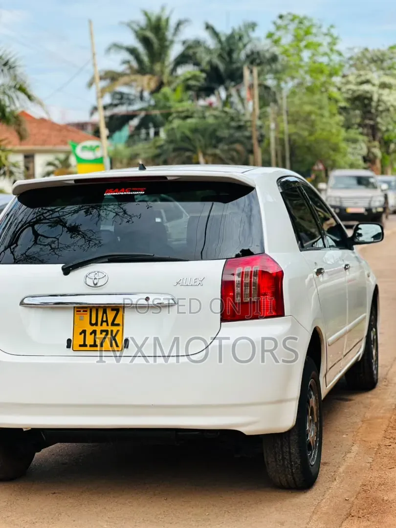 Toyota Allex 2005 White