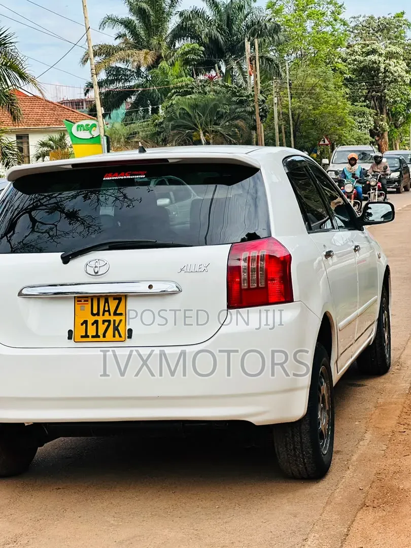 Toyota Allex 2005 White