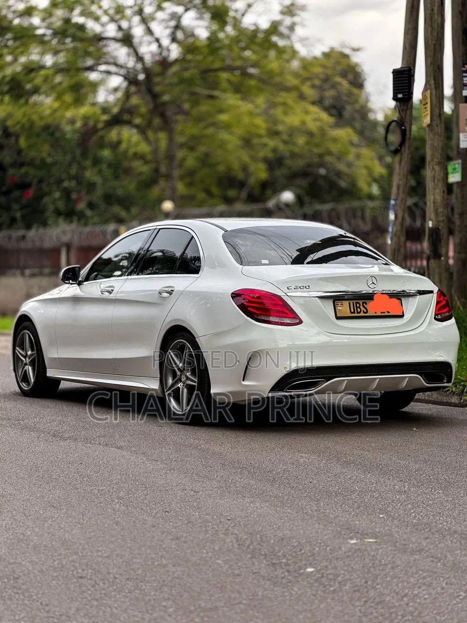 Mercedes-Benz C200 2016 White