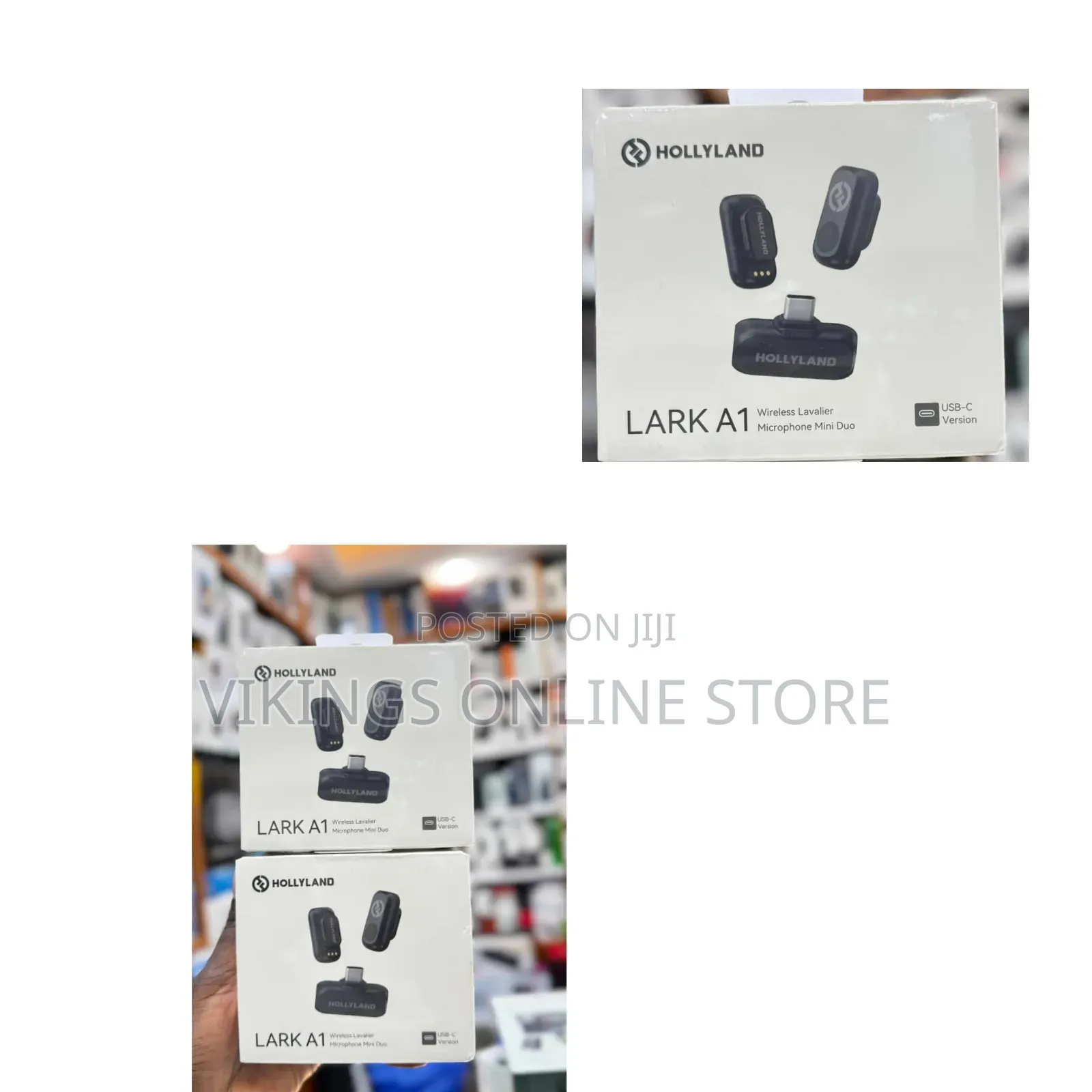A1 Wireless Lavalier Microphone Mini Duo (USB-C Version)