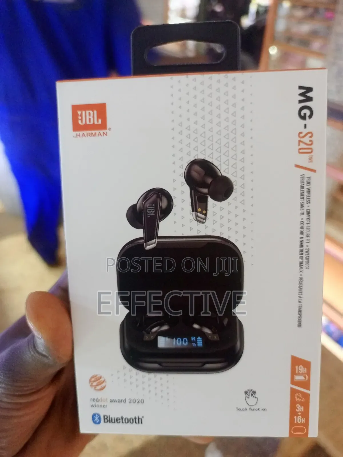 JBL Wireless Earbuds.