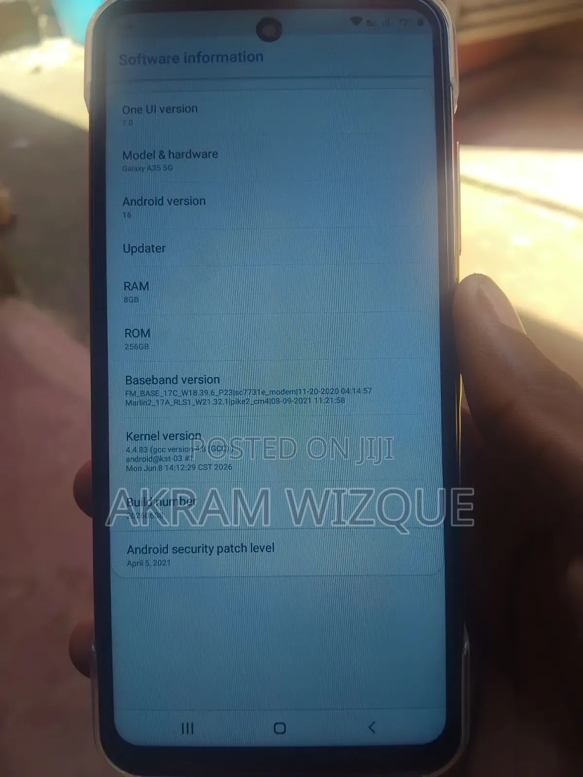 Samsung Galaxy A35 256 GB Gray