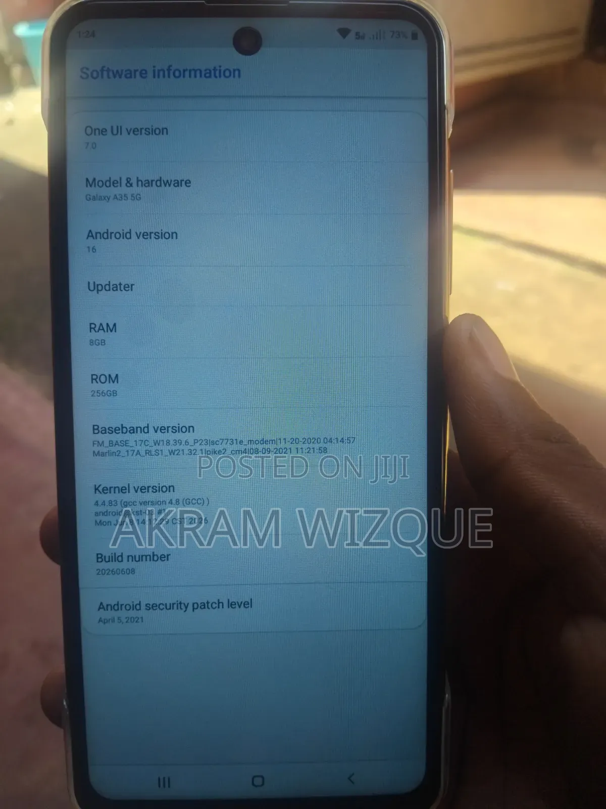 Samsung Galaxy A35 256 GB Gray