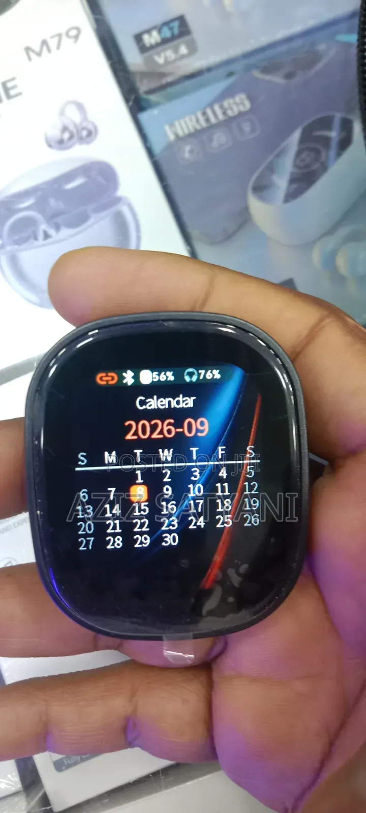 Wireless Personalized Matching Inbuilt Smart Watch Touch Digital 620bt