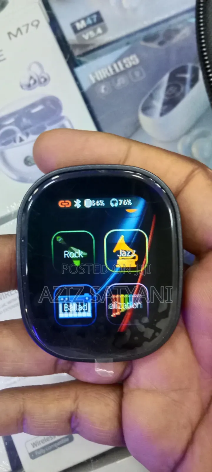 Wireless Personalized Matching Inbuilt Smart Watch Touch Digital 620bt