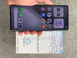 New Tecno Camon 40 Pro 5G 256 GB Black