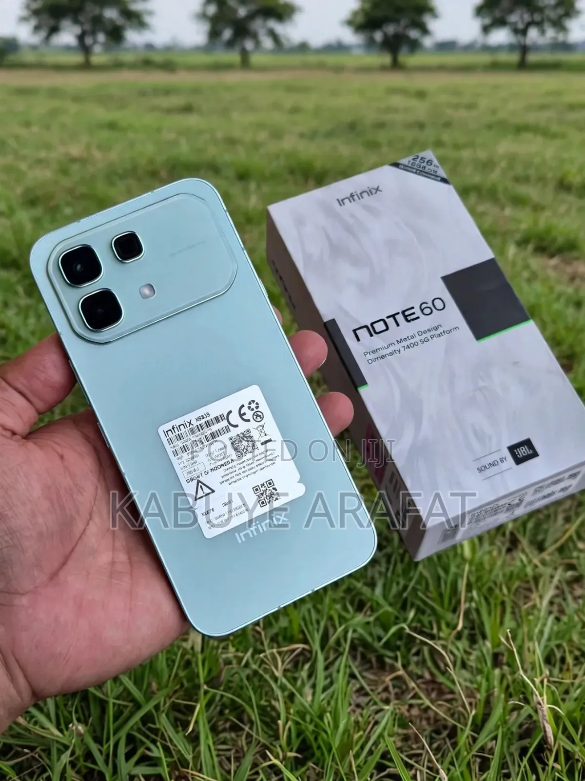 New Infinix Note 60 256 GB Green