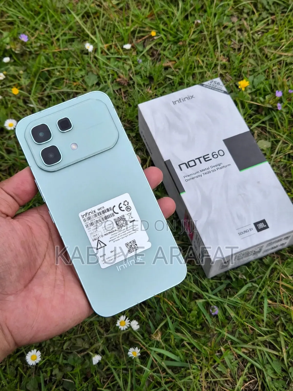 New Infinix Note 60 256 GB Green