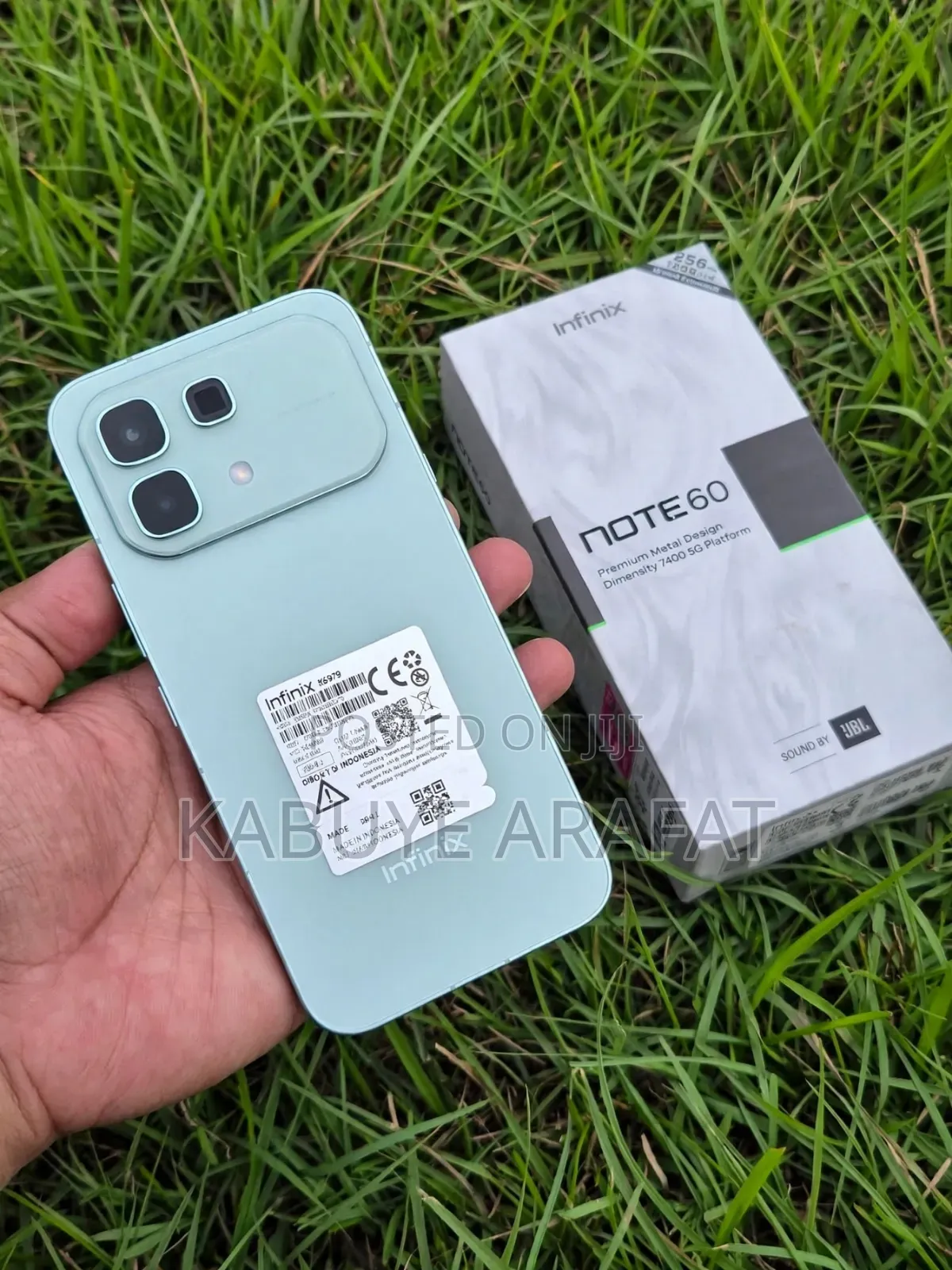 New Infinix Note 60 256 GB Green
