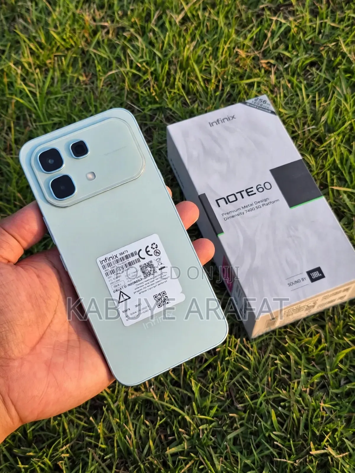 New Infinix Note 60 256 GB Green