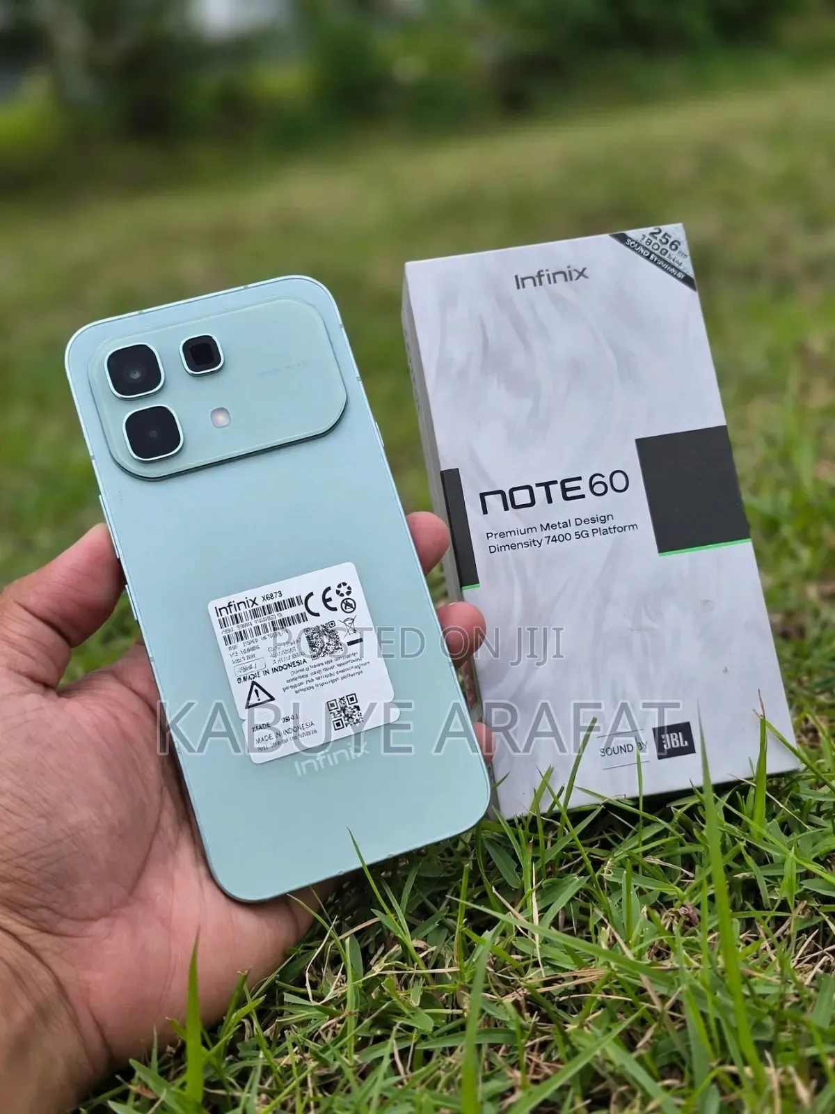 New Infinix Note 60 256 GB Green