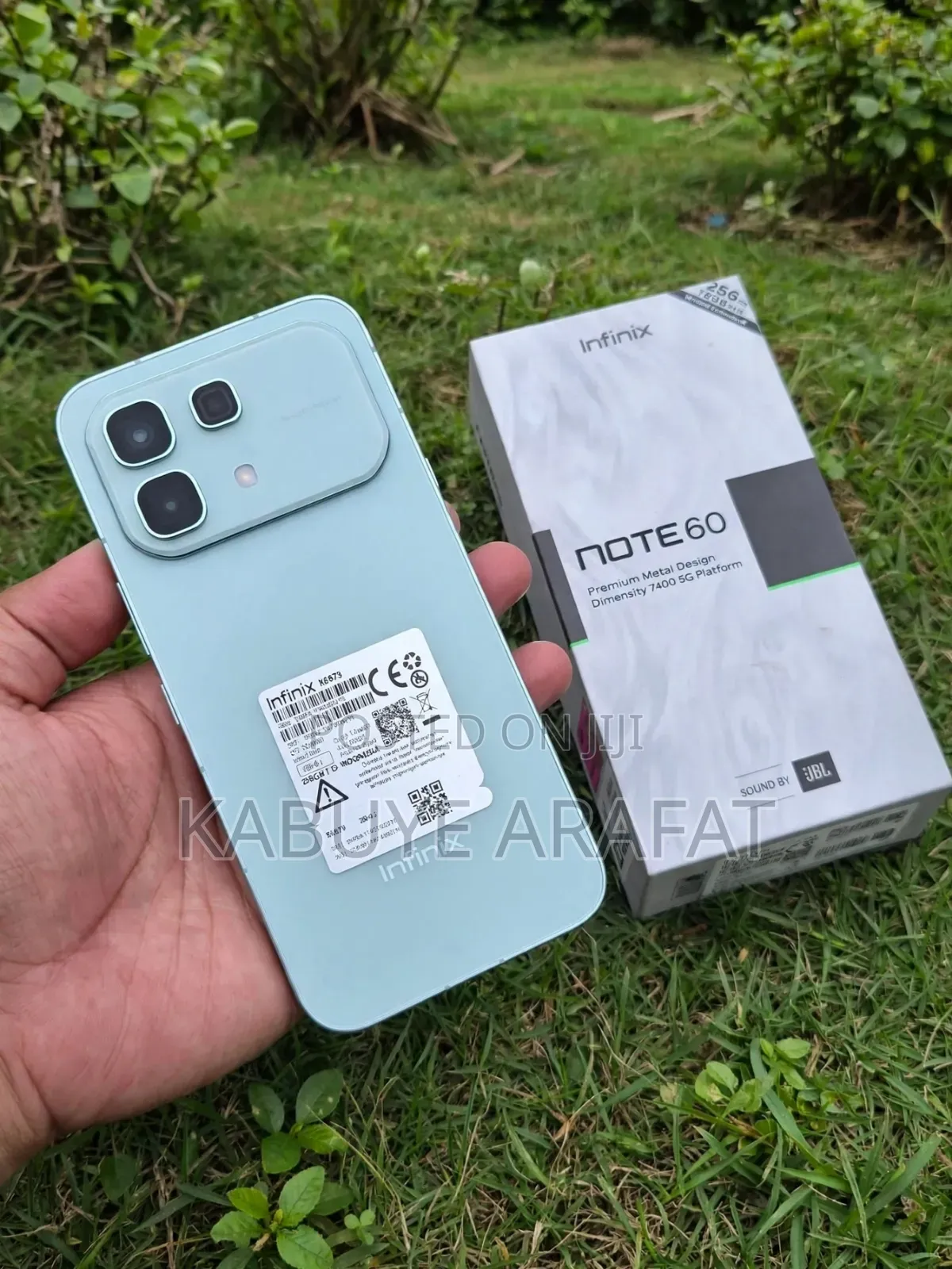 New Infinix Note 60 256 GB Green
