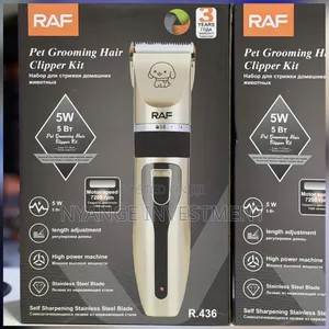 RAF Pet Grooming Hair Clipper Kit (Model R.436),cordless Pet Grooming