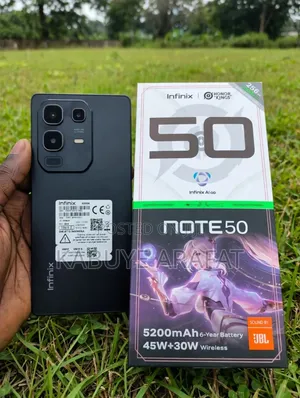 New Infinix Note 50 4G 256 GB Graphite