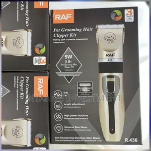 RAF Pet Grooming Hair Clipper Kit (Model R.436),cordless Pet Grooming