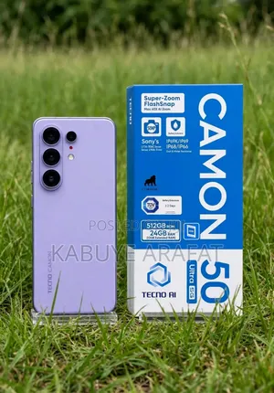 New Tecno Camon 50 Ultra 512 GB Purple