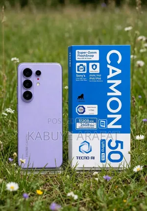 New Tecno Camon 50 Ultra 512 GB Purple