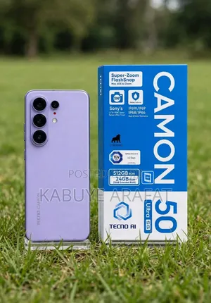 New Tecno Camon 50 Ultra 512 GB Purple