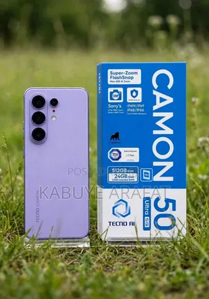 New Tecno Camon 50 Ultra 512 GB Purple