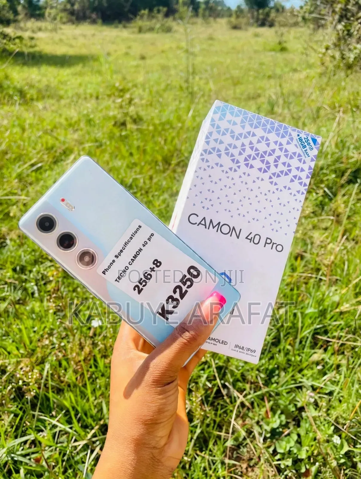 New Tecno Camon 40 Pro 5G 256 GB Blue
