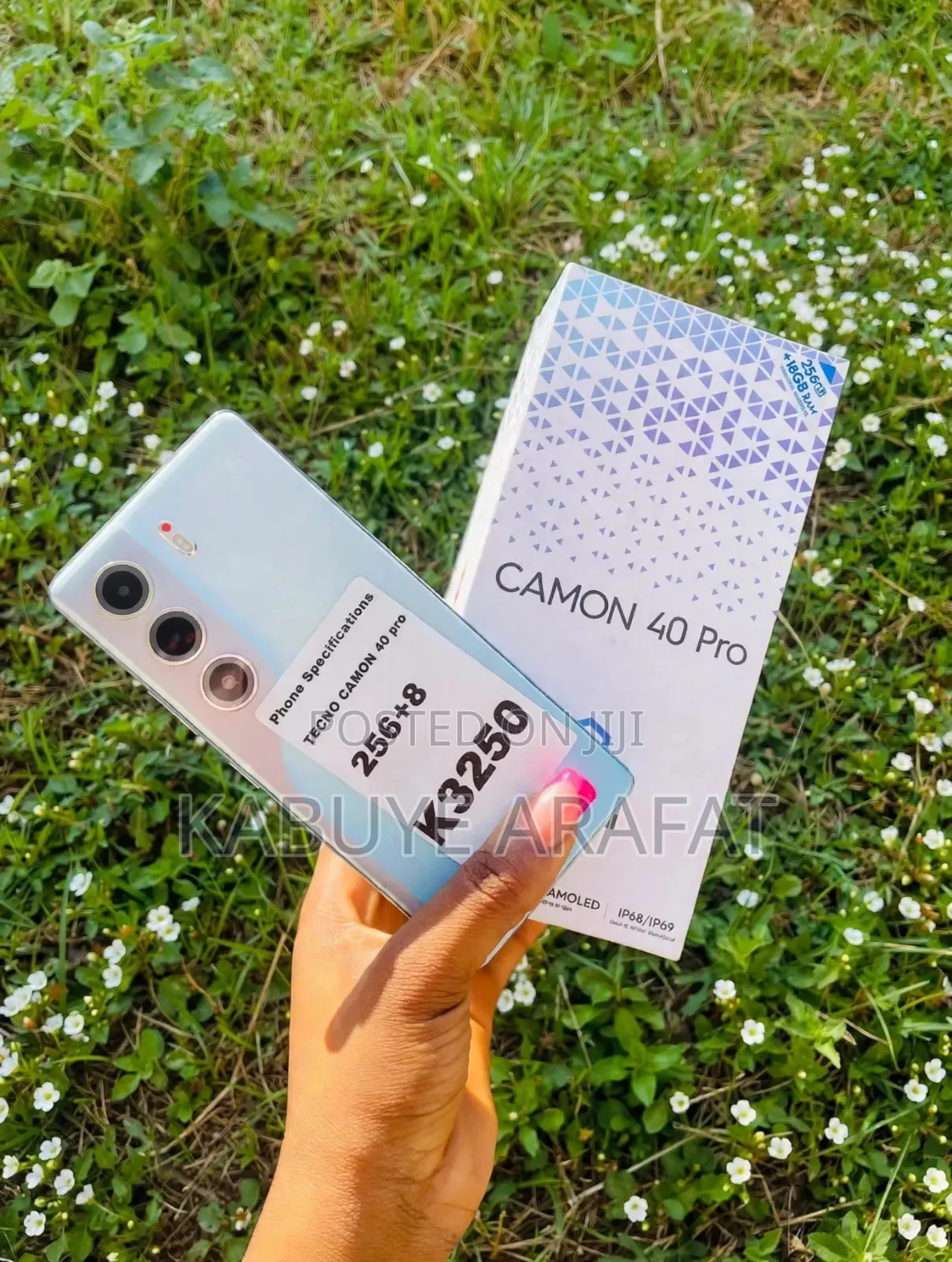 New Tecno Camon 40 Pro 5G 256 GB Blue