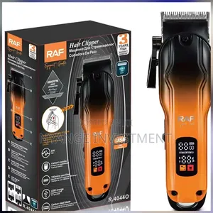 RAF R.4044O Rechargeable Professional Hair Clipper and Trimmer Set
