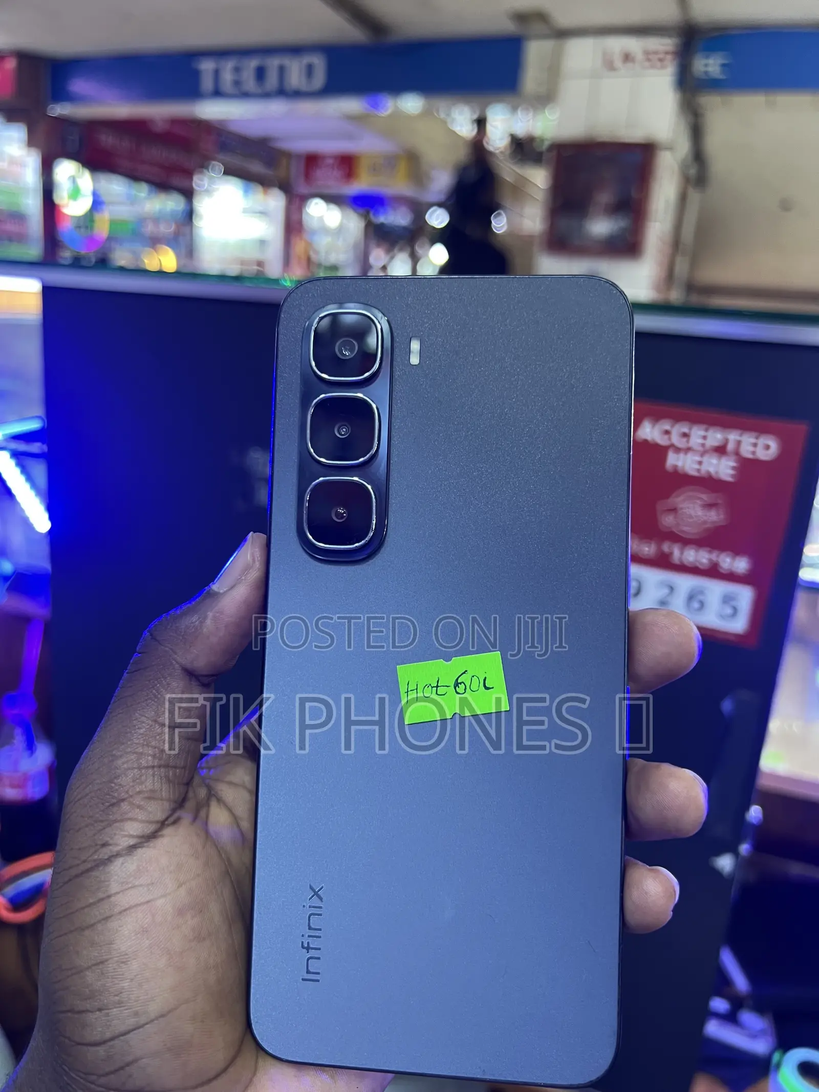Infinix Hot 60i 128 GB Black