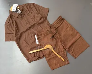 Unisex Linen 2 Pieces