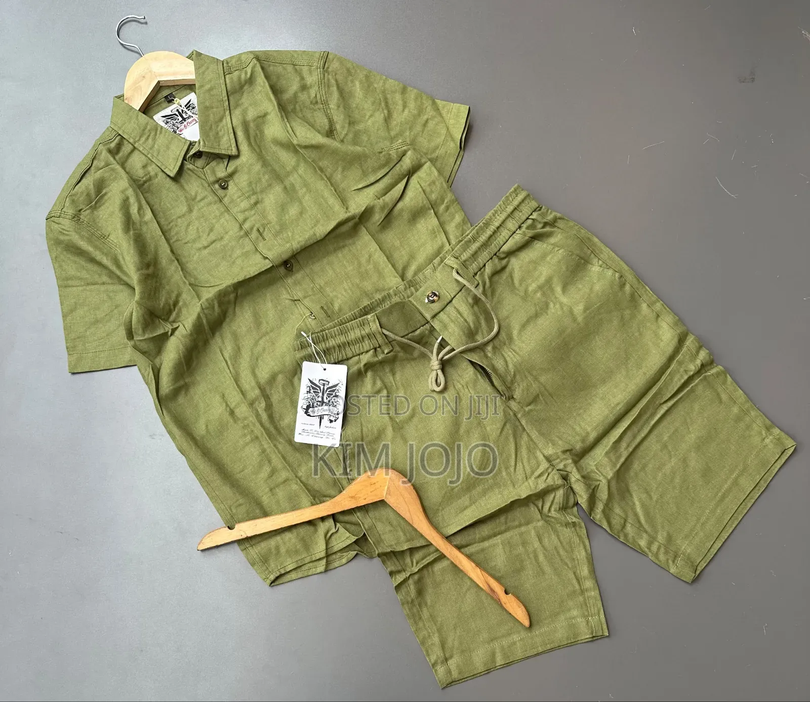 Unisex Linen 2 Pieces