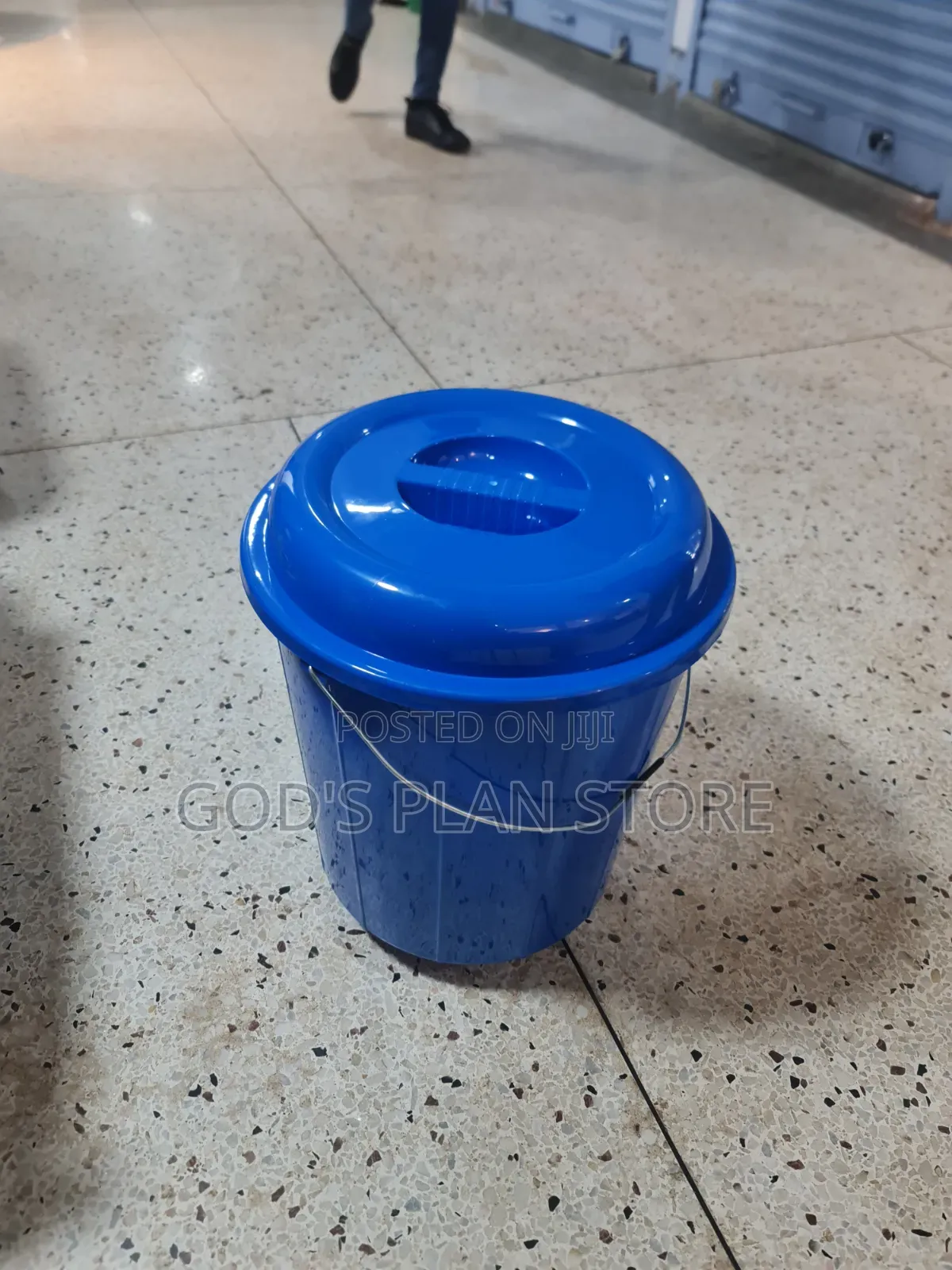 Blue 30litres Plastic Buckets Plastic Buckets