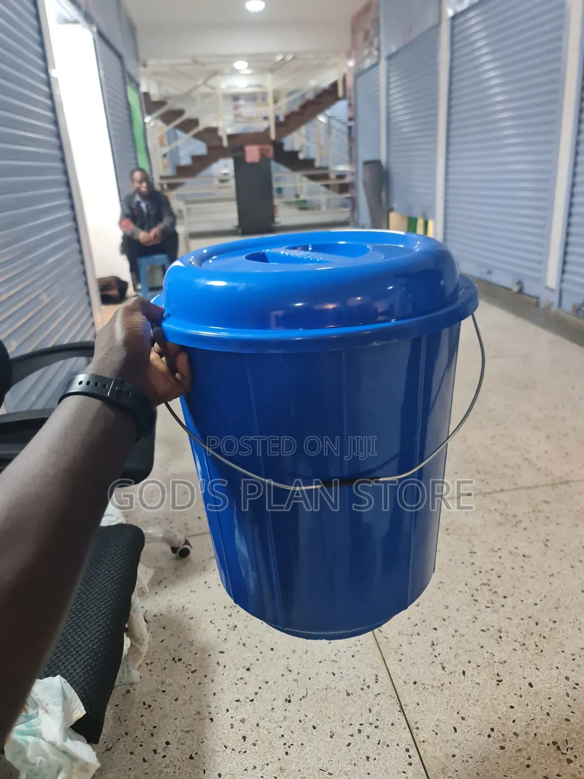 Blue 30litres Plastic Buckets Plastic Buckets