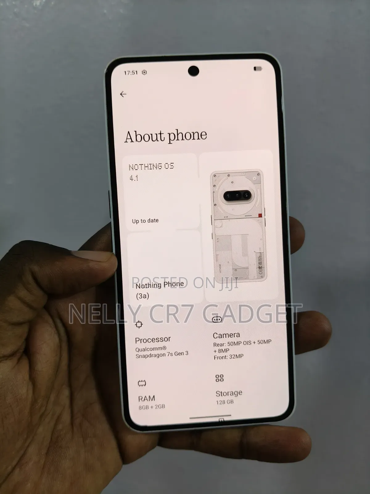 Nothing Phone 3a 128 GB White