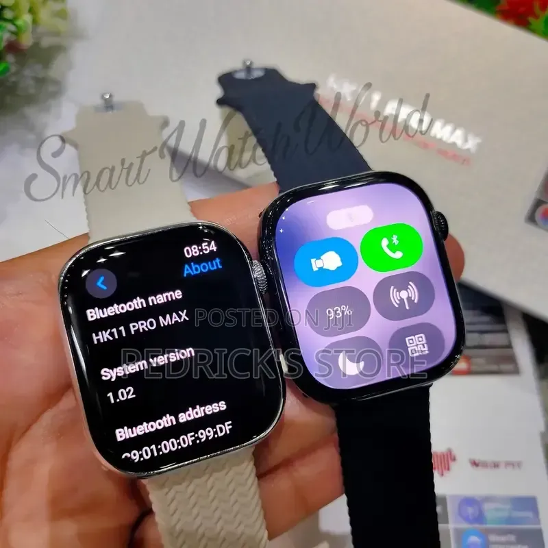 Series 11 AI Smart Watch – Stunning Display & IP68 Waterproof