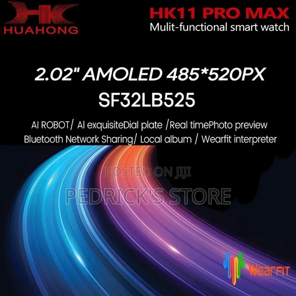Series 11 AI Smart Watch – Stunning Display & IP68 Waterproof