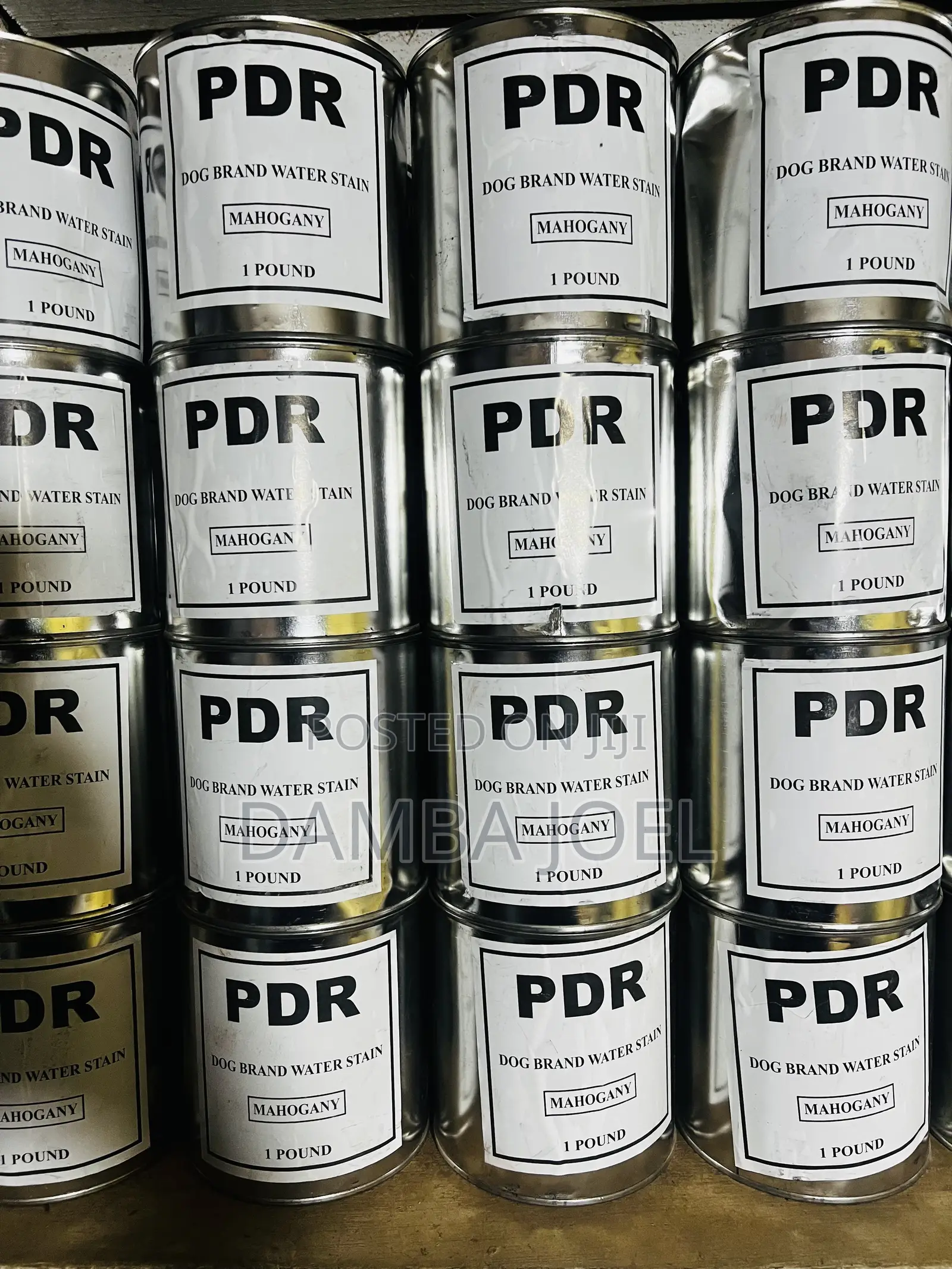 PDR Stain. Water and Spirit